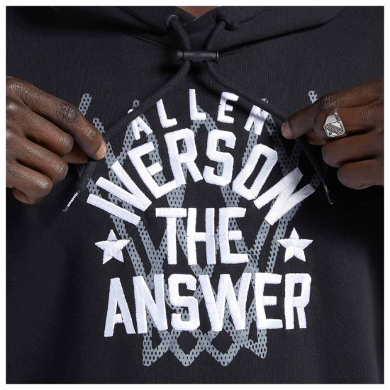 Reebok Ανδρικό φούτερ BB Iverson Fleece Hoodie Reebok Ανδρικό φούτερ BB Iverson Fleece Hoodie